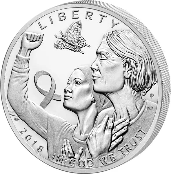 1 Dollar USA Sensibilisation au cancer du sein 2018