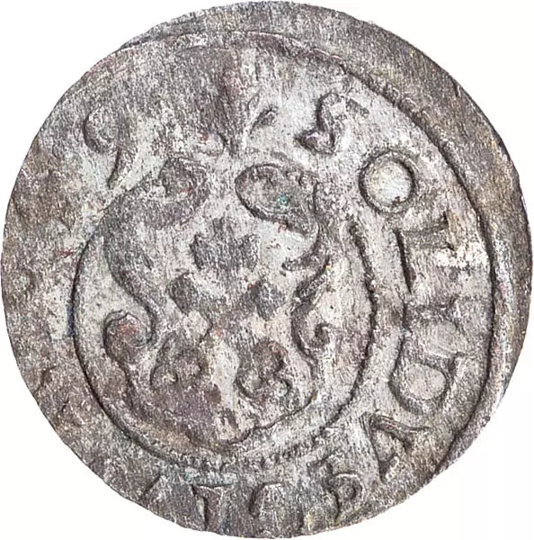 Schilling Riga Reine Christine de Suède 1632-1654