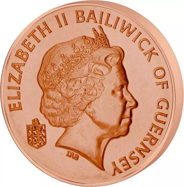 Pièces de 1 pence à 1 livre sterling à Guernesey (1998-2012)