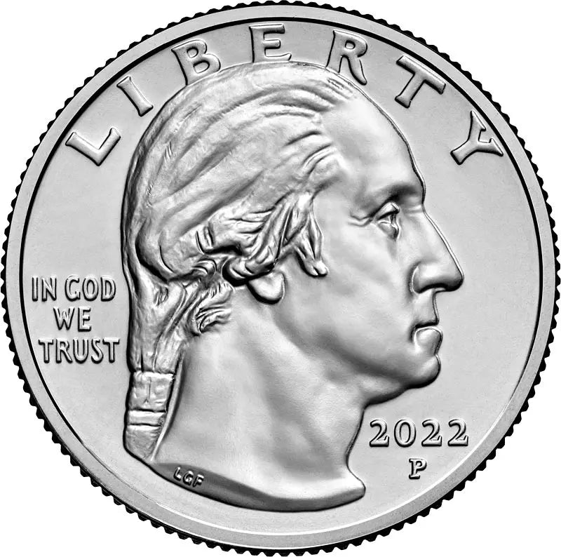 Pièce de 25 cents américains – Femme américaine – Anna May Wong 2022