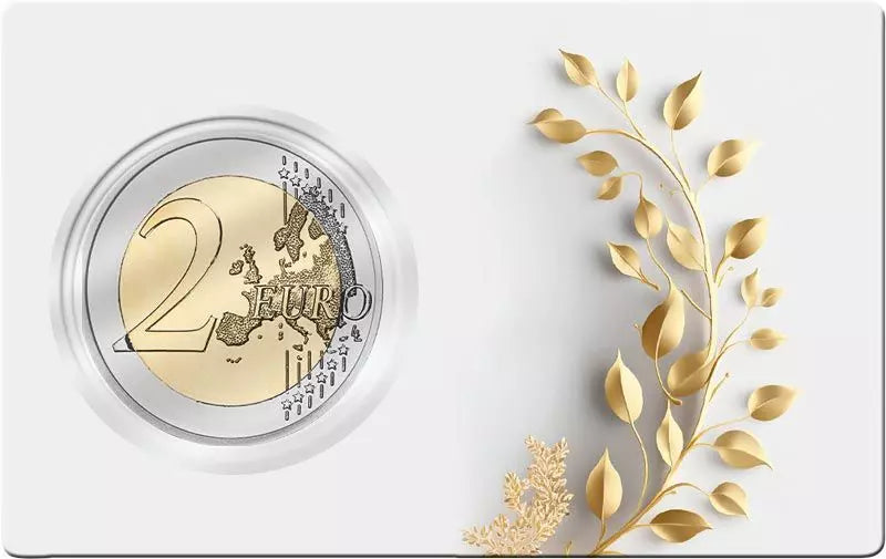 Carte de mariage en édition artiste de 2 euros