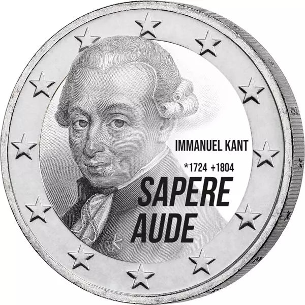 Édition d'artiste à 2 euros d'Emmanuel Kant