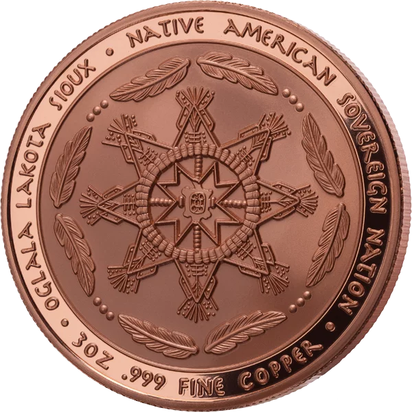 1 Dollar Oglala-Lakota-Sioux Héritage des Sioux - Conteur 2025