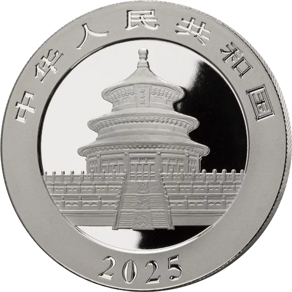 Billet de 10 yuans de la sélection premium Panda 2025 de Chine avec hologramme doré