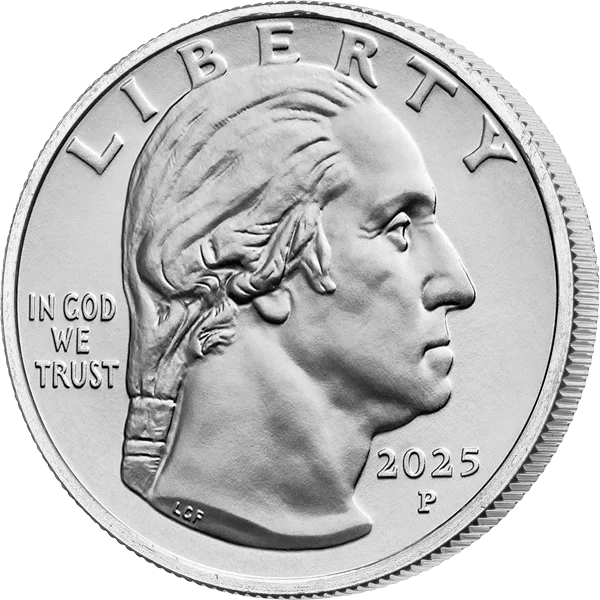 Pièce de 25 cents américains, à l'effigie d'une femme américaine, Ida B. Wells, 2025