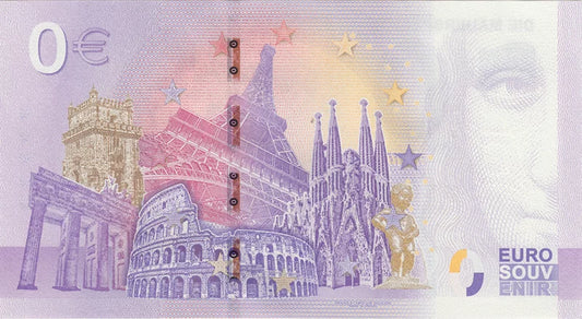 Billet de 0 euro BRD Wartburg - Sainte-Élisabeth 2024