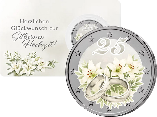 Édition Premium 2 euros Mariage d'argent