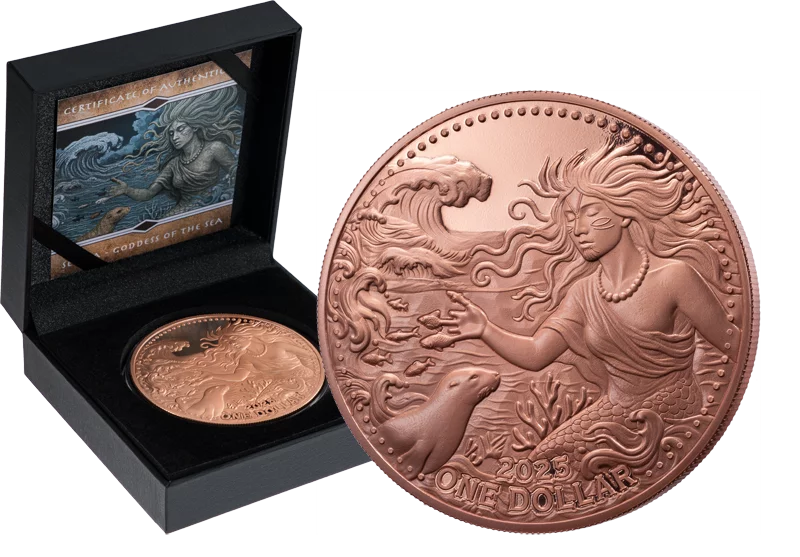 1 dollar américain Mesa Grande La déesse de la mer 2025