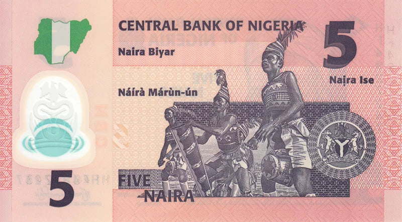 Billets de 5 à 50 nairas du Nigéria, 2024