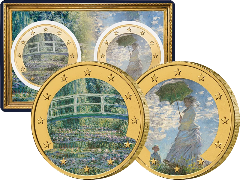 Deux éditions premium à 2 € commémorant le centenaire de la mort de Claude Monet