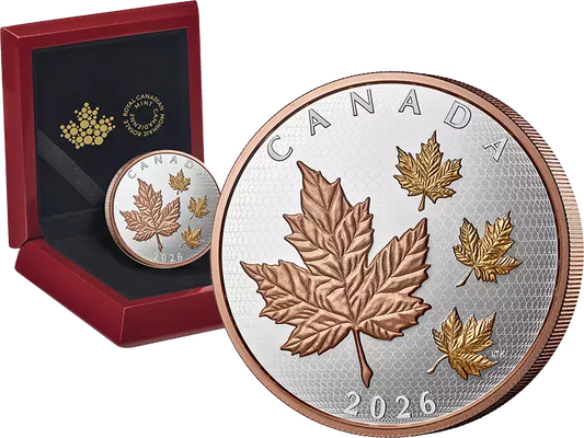 Billet de 50 dollars canadiens Feuille d'érable en mouvement 2026