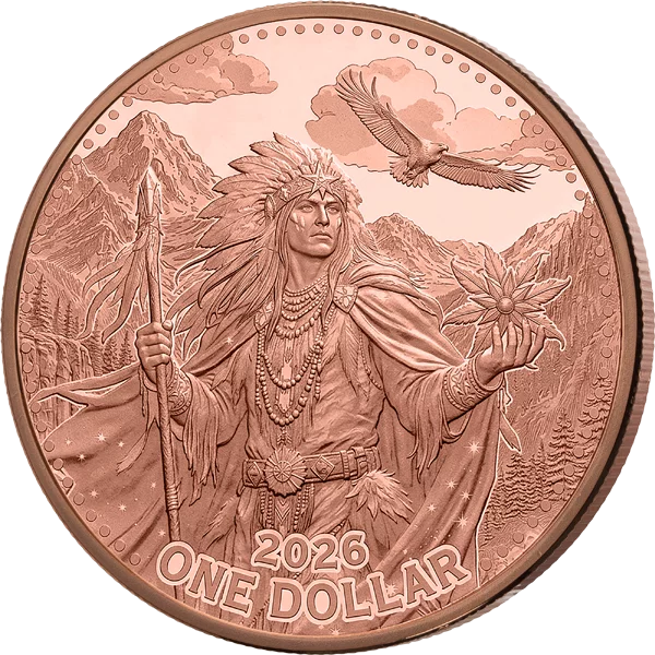 1 Dollar USA Mesa Grande L'Étoile du Matin 2026