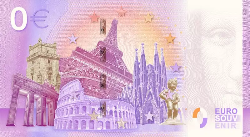 Billet de 0 euro autrichien commémorant le 270e anniversaire de la naissance et le 235e anniversaire de la mort de Wolfgang Amadeus Mozart (2026)