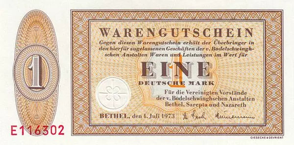Série de bons Bethel 1958-2002