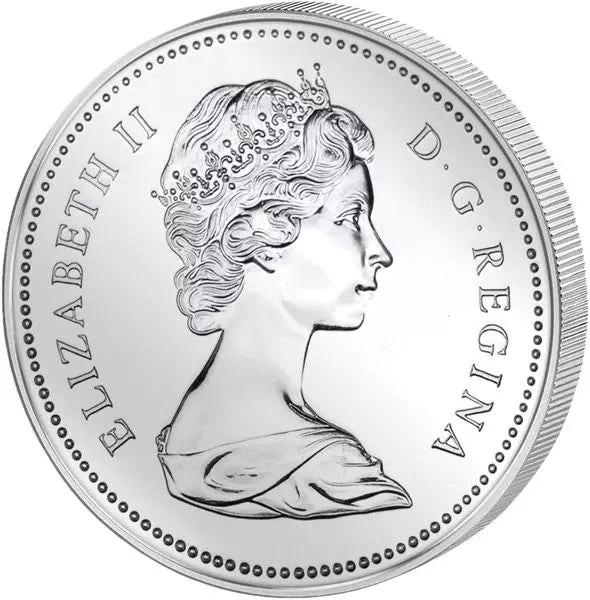 1 dollar Bibliothèque parlementaire du Canada 1976