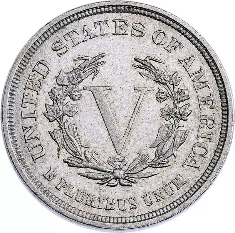 Pièce de 5 cents américains Liberty Head 1883