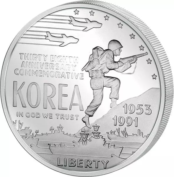 1 dollar américain Guerre de Corée 1991