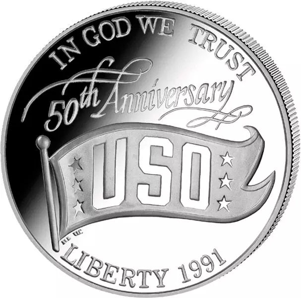 1 dollar américain United Service Organization 1991