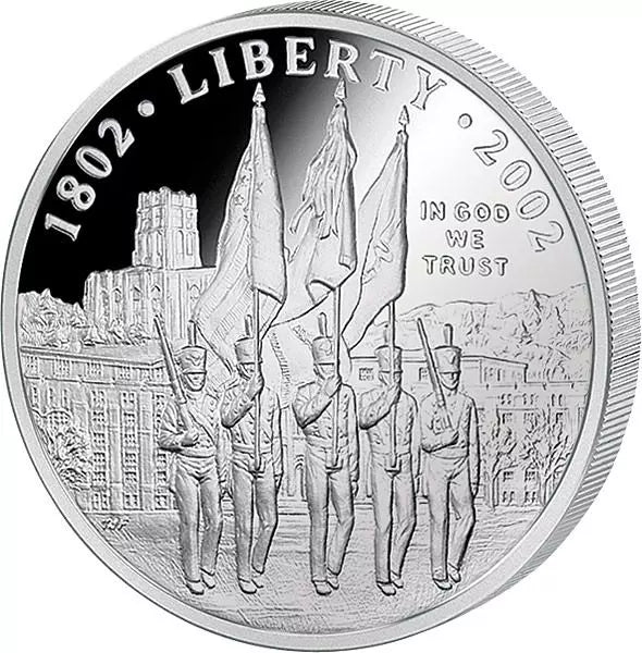 Billet de 1 dollar américain commémorant le 200e anniversaire de l'Académie militaire de West Point (2002) - Épreuve