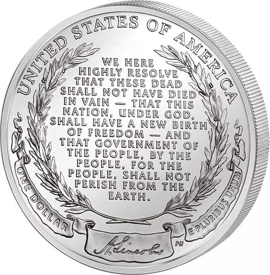 Pièce de 1 dollar américain commémorant le 200e anniversaire d'Abraham Lincoln, 2009