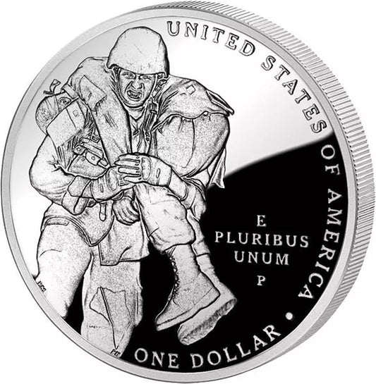 Médaille de la Valeur des États-Unis (1 dollar) 2011