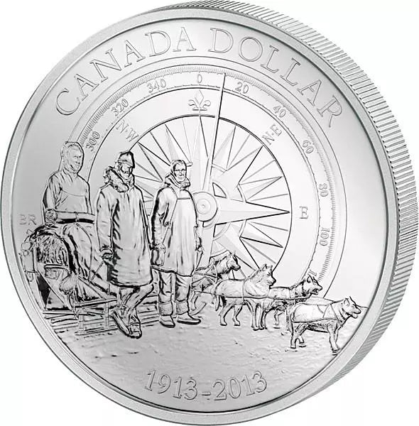 Expédition arctique canadienne 2013 (1 dollar)