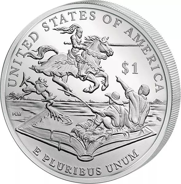 Pièce de 1 dollar américain Mark Twain 2016