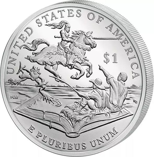 Pièce de 1 dollar américain Mark Twain 2016