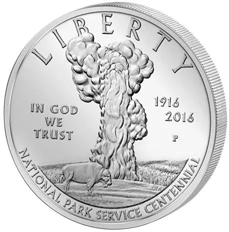 1 dollar Service des parcs nationaux des États-Unis 2016
