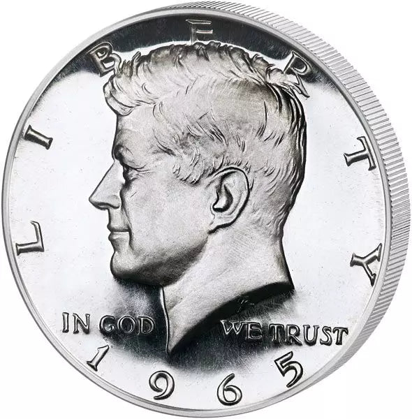 Pièce de 50 cents américains à l'effigie de John F. Kennedy (1965-1970)
