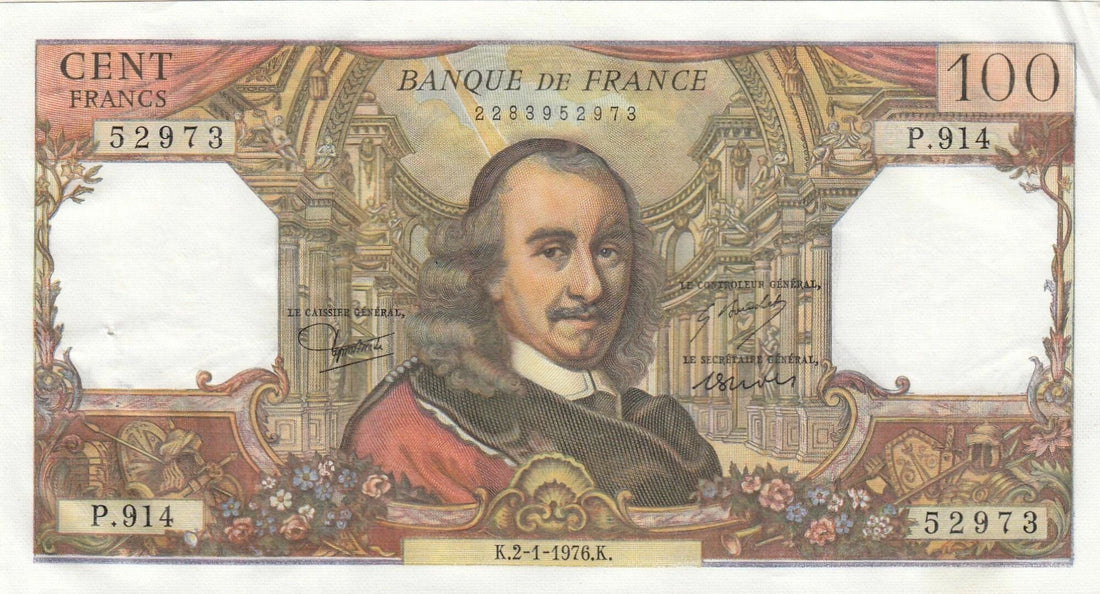 Le billet de cent francs « Corneille » : quand la littérature s'invite dans le porte-monnaie