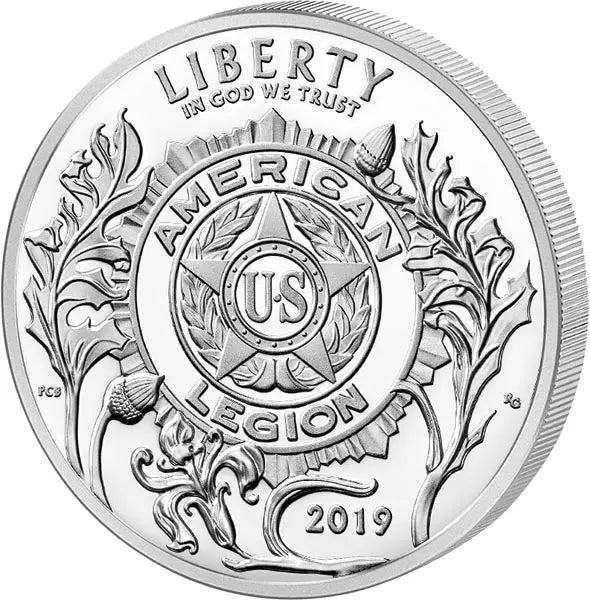Pièce de 1 dollar américain de la Légion américaine 2019