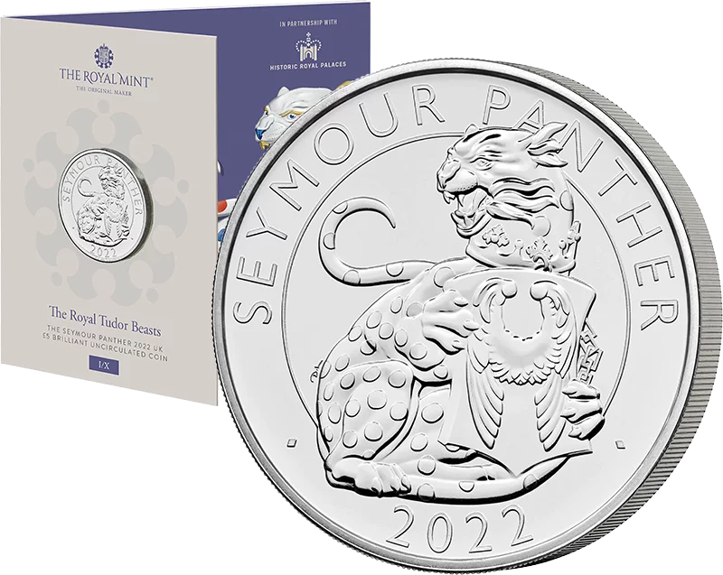 Bêtes royales Tudor de Grande-Bretagne (5 livres sterling) 2022