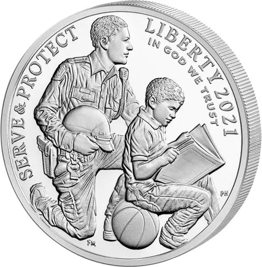 Mémorial et musée national des forces de l'ordre des États-Unis (1 dollar) 2021