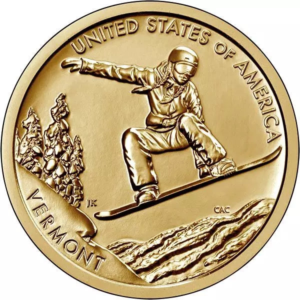 1 Dollar USA Innovation américaine - Vermont 2022