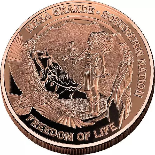 1 Dollar États-Unis Mesa Grande Bison Hunter 2022