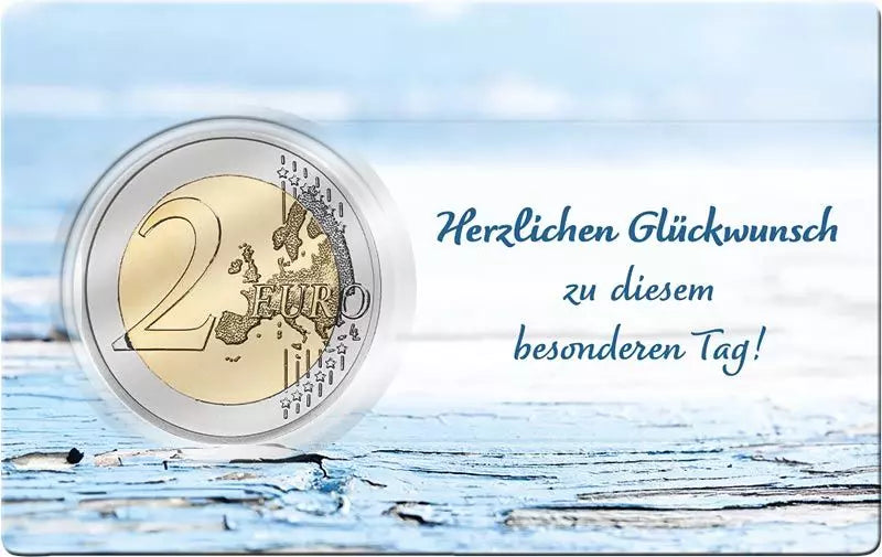 Édition artiste à 2 euros Communion, Confirmation, Première Communion au format Coincard