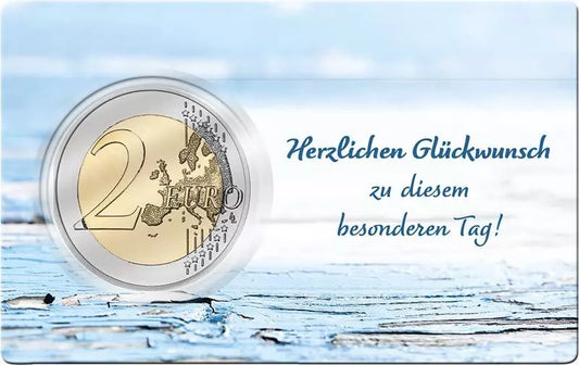 Édition artiste à 2 euros Communion, Confirmation, Première Communion au format Coincard