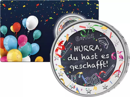 Édition artiste à 2 euros, réalisation au format Coincard