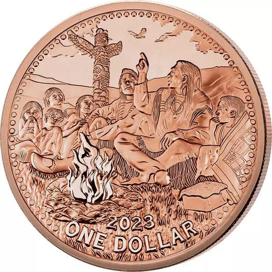 1 Dollar USA Mesa Grande Narrateur 2023