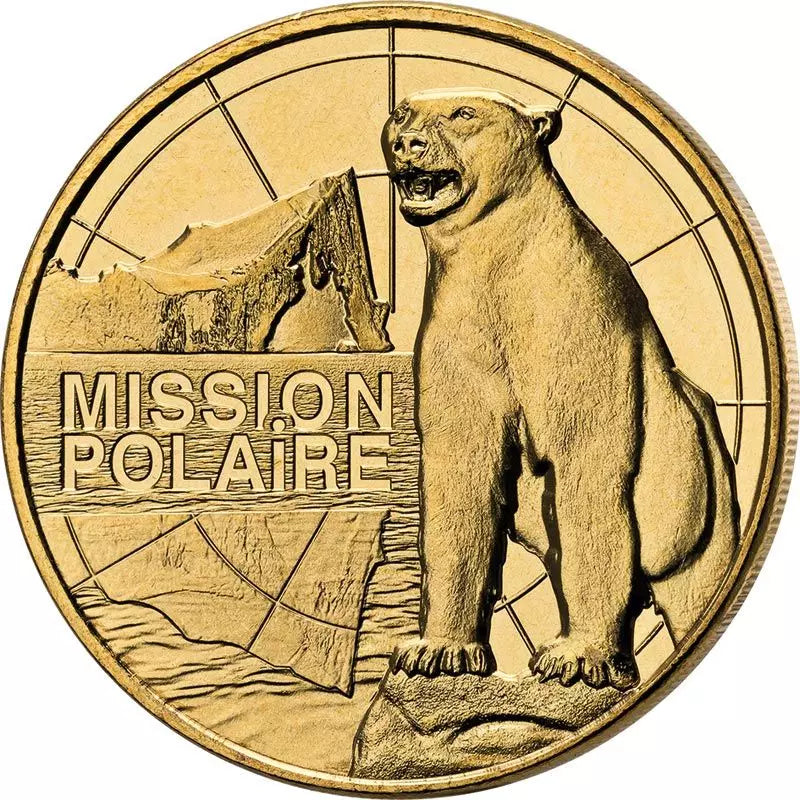Monnaie commémorative Mission Polaire 2023
