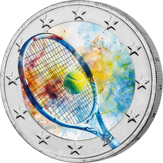 Tennis édition artiste 2 euros