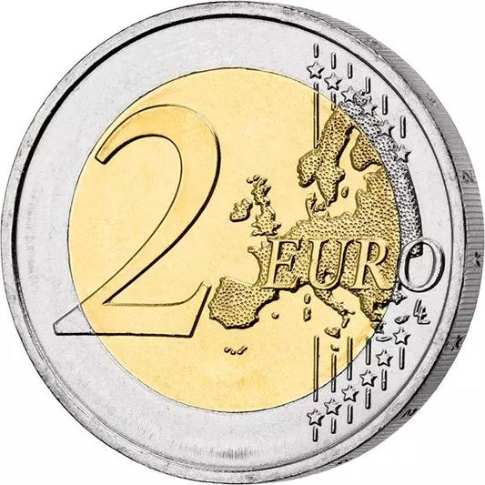 Édition Artiste 2 euros Fantôme d'Halloween phosphorescent