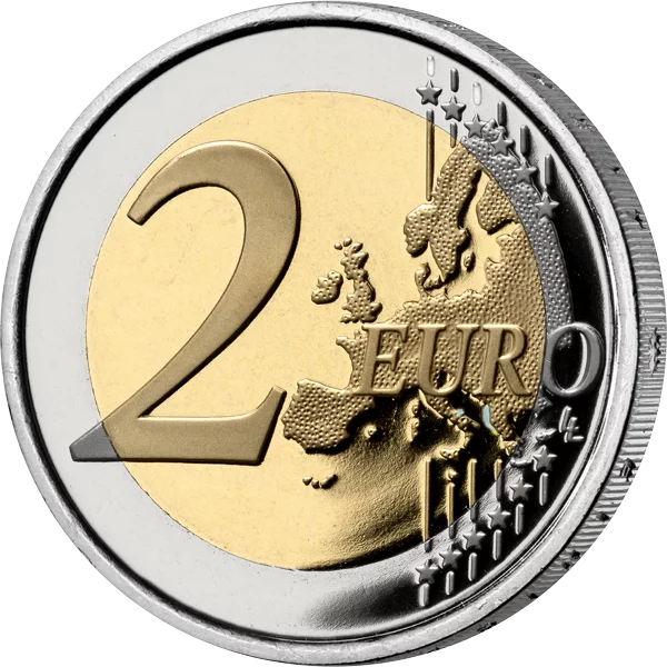 2 euros Allemagne Sarre Saar Loop 2025 avec application couleur et hologramme
