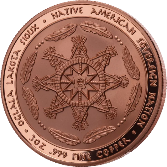 1 Dollar Oglala-Lakota-Sioux Héritage des Sioux - Conteur 2025