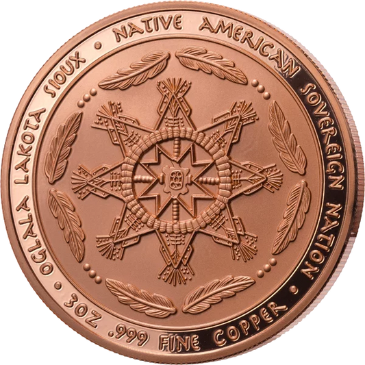 1 Dollar Oglala-Lakota-Sioux Héritage des Sioux - Pêche autochtone 2025