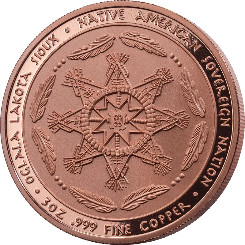 1 Dollar Oglala-Lakota-Siuox Héritage des Sioux - Apprivoisation des chevaux 2025