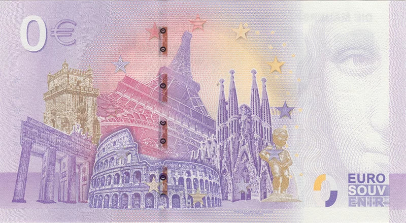 Billet de 0 euro Autriche Mozarthaus Salzbourg 2024