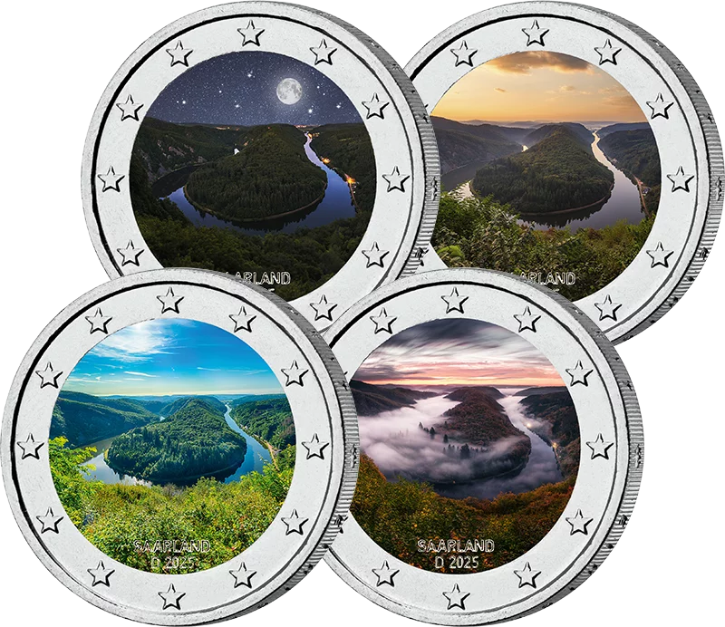 4x2 Euro Allemagne Saar Loop Heure du jour 2025 avec application couleur