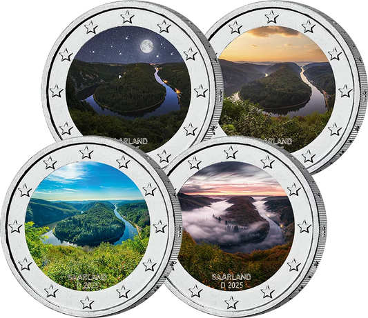 4x2 Euro Allemagne Saar Loop Heure du jour 2025 avec application couleur